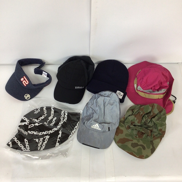 実際に弊社で買取させて頂いた【おまとめ品】UNDER ARMOUR/NIKE/EMPORIO ARMANI 等 キャップ 帽子 ニット帽 他の画像 5枚目