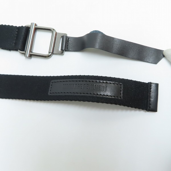 実際に弊社で買取させて頂いたMoonage Devilment/ムーンエイジデビルメント ベルト/ブラックの画像 1枚目