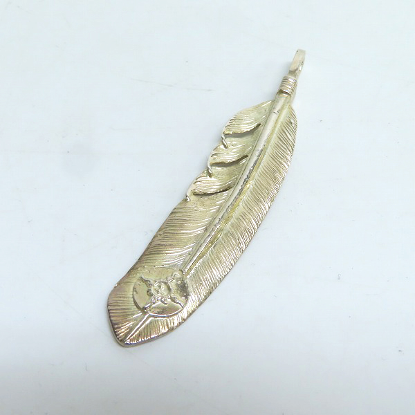 実際に弊社で買取させて頂いた(2)FIRST ARROWS/ファーストアローズ フェザー ペンダント 左向き P-001L