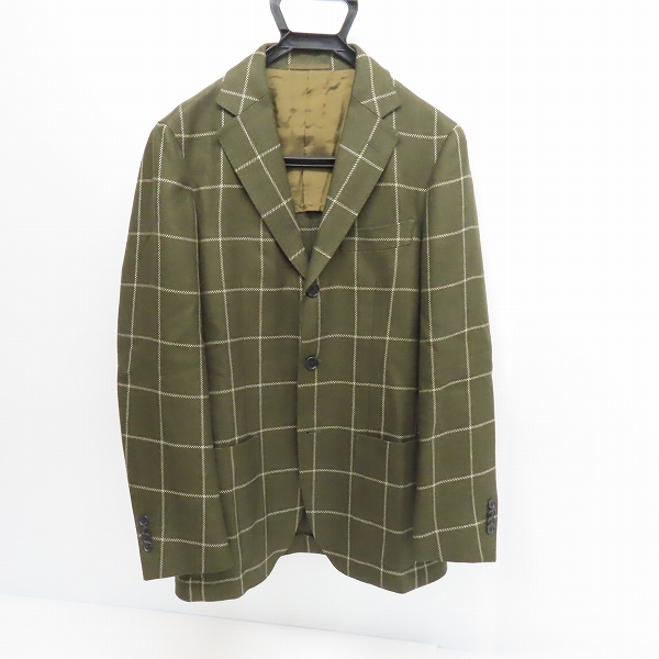 実際に弊社で買取させて頂いたUNITED ARROWS/ユナイテッドアローズ UADT ウィンドウペイン 3Bコンフォート/ウールテーラードジャケット 1122-110-5311/44