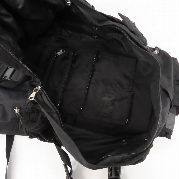 実際に弊社で買取させて頂いたLGB/ルグランブルー バックパック/リュック/ブラックの画像 3枚目