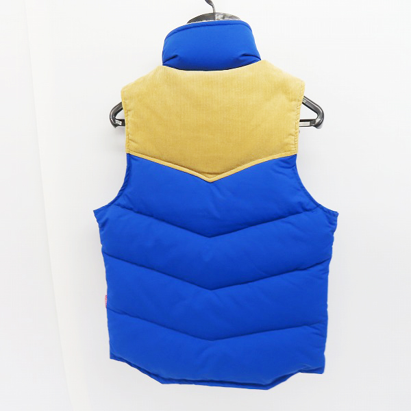 実際に弊社で買取させて頂いたMARBLES/マーブルズ コーデュロイ ナイロン ロゴワッペン ボアベスト/Sの画像 1枚目