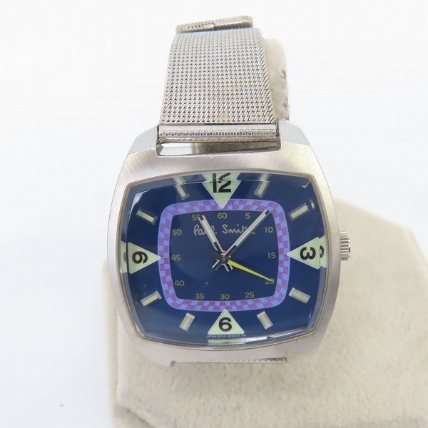 実際に弊社で買取させて頂いたPaul Smith/ポールスミス AUTOMATATIC 自動巻き アナログ腕時計/8220-824709