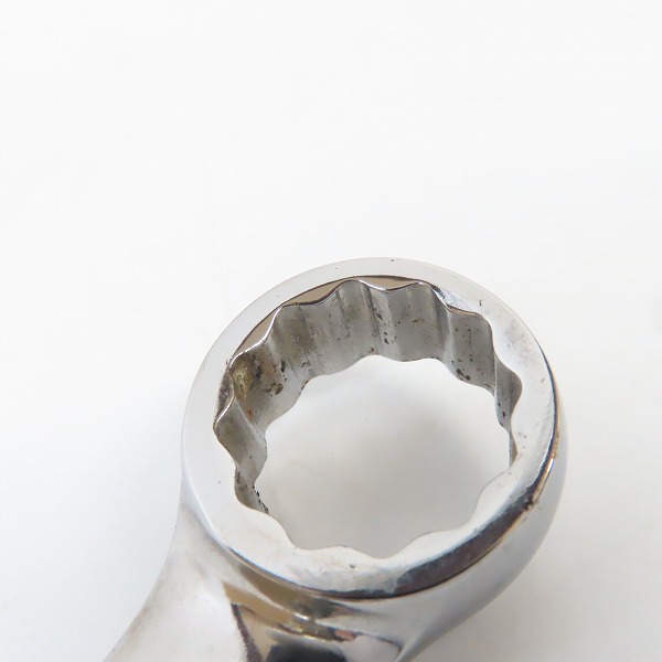 実際に弊社で買取させて頂いたSnap-on/スナップオン 12角/10～19mm ショートコンビネーションレンチ OEXM10B～OEXM19B 10本セットの画像 4枚目