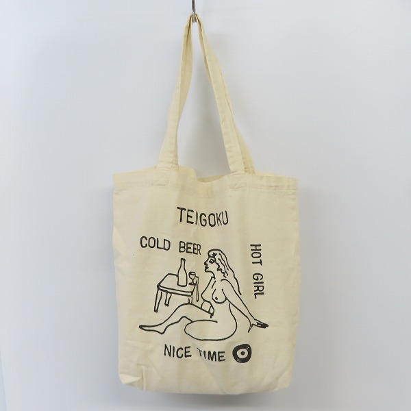 実際に弊社で買取させて頂いたWACKO MARIA/ワコマリア GUILTY PARTIES 17FW NUDE GIRL TOTE BAG/トートバッグ