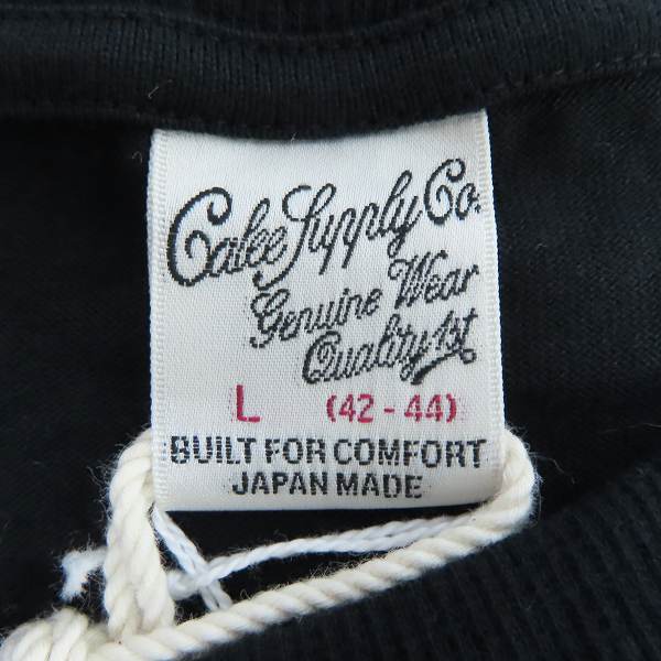 実際に弊社で買取させて頂いた【未使用】CALEE/キャリー Tiger pattern logo L/S t-shirt タイガーロゴ Tシャツ CL-22SS003/Lの画像 2枚目