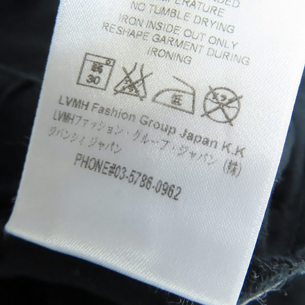 実際に弊社で買取させて頂いた【JPタグ】GIVENCHY/ジバンシィ デストロイ加工ロゴプリント半袖Tシャツ BW700D3015/XSの画像 4枚目