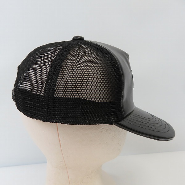 実際に弊社で買取させて頂いたCRIMIE/クライミー ロゴパッチ レザー/メッシュキャップ FREEの画像 4枚目