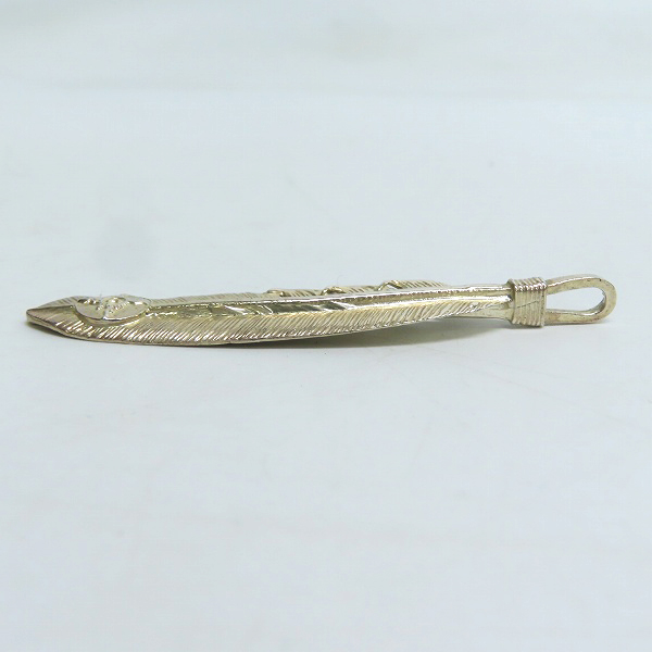 実際に弊社で買取させて頂いた(2)FIRST ARROWS/ファーストアローズ フェザー ペンダント 左向き P-001Lの画像 3枚目