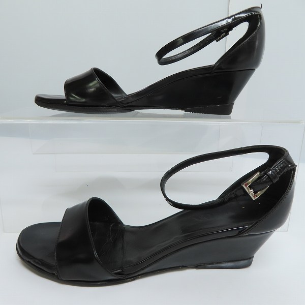 実際に弊社で買取させて頂いたPRADA/プラダ パンプス ブラック 36の画像 3枚目