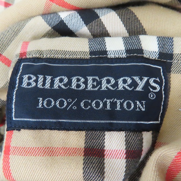 実際に弊社で買取させて頂いたBurberrys/バーバリーズ 裏地ノバチェック ステンカラーコートの画像 3枚目