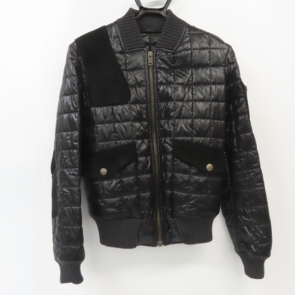 GUCCI/グッチ スエード切替 キルティングジャケット 197695 Z4063/44の