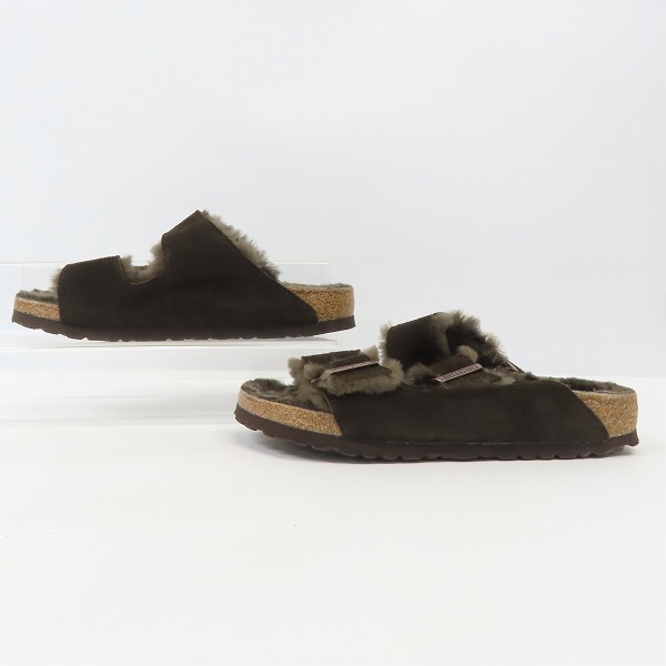 実際に弊社で買取させて頂いたBIRKEN STOCK/ビルケンシュトック ボアサンダル /24.0の画像 3枚目