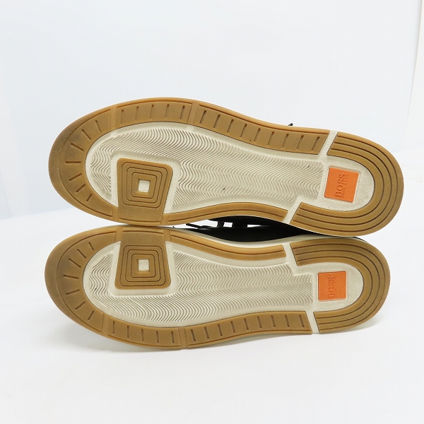 実際に弊社で買取させて頂いたHUGO BOSS/ヒューゴボス ハイカットスニーカー 50327285/44の画像 3枚目