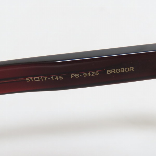 実際に弊社で買取させて頂いたPaul Smith/ポールスミス メガネフレーム/アイウェア PS-9425の画像 6枚目