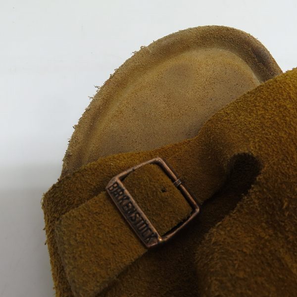 実際に弊社で買取させて頂いたBIRKENSTOCK/ビルケンシュトック ZURICH BS/チューリッヒ スエード サンダル 1009534/42の画像 6枚目