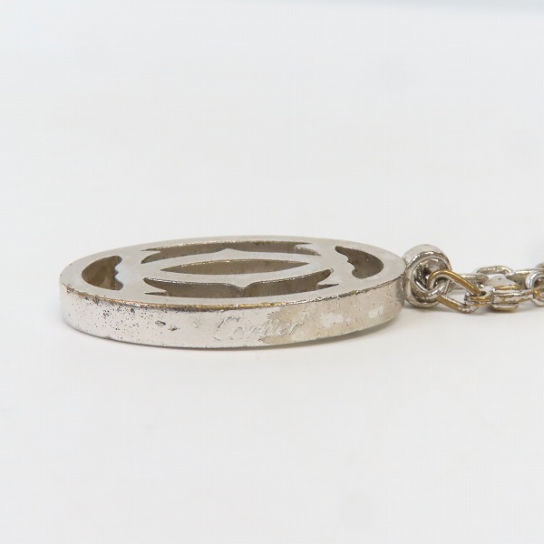実際に弊社で買取させて頂いたCartier/カルティエ 2C モチーフ チャーム/キーホルダーの画像 3枚目