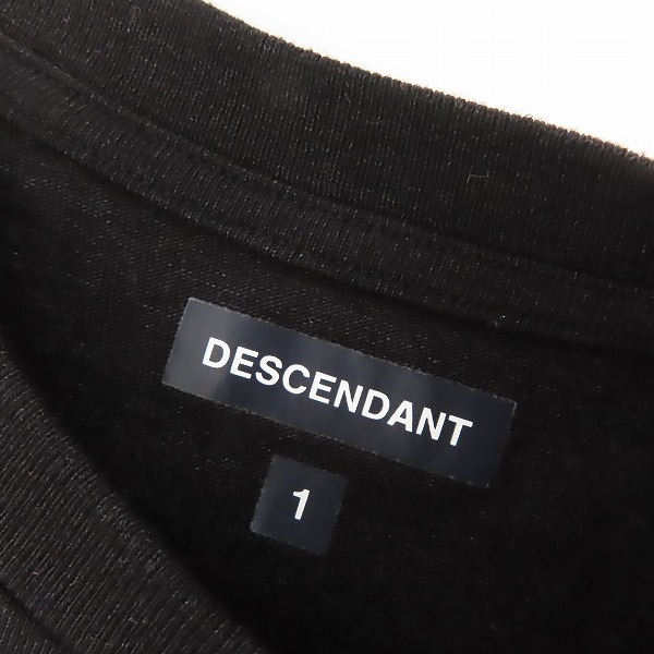 実際に弊社で買取させて頂いたDESCENDANT/ディセンダント クジラ刺繍 クルーネックロングTシャツ 1の画像 2枚目