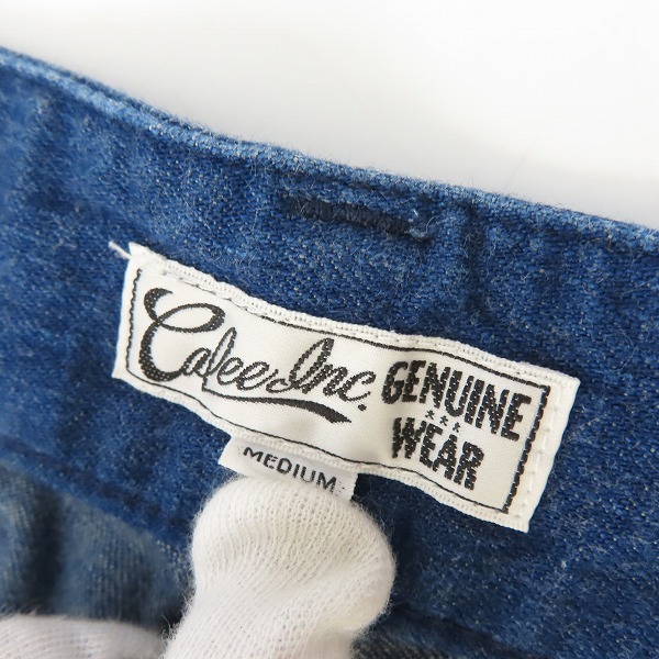 実際に弊社で買取させて頂いたCALEE/キャリー シャンブレー イージーパンツ/Mの画像 3枚目