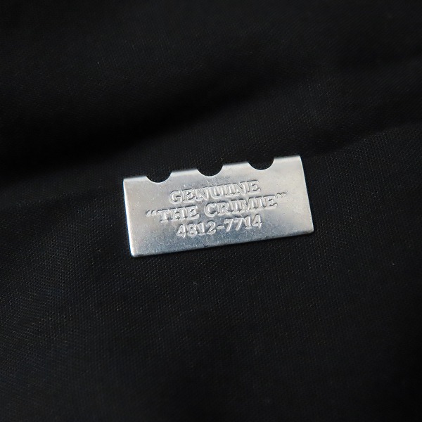 実際に弊社で買取させて頂いたTHE CRIMIE/クライミー 長袖ボタンシャツ ブラック/Lの画像 4枚目
