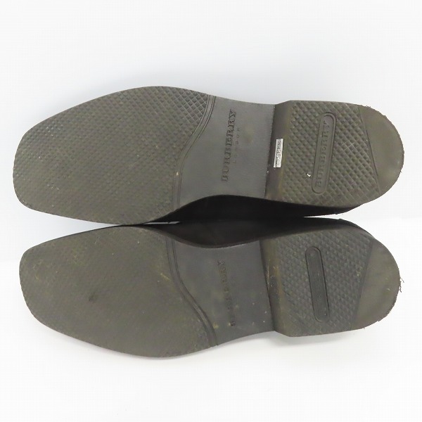 実際に弊社で買取させて頂いたBURBERRY/バーバリー レザーローファーシューズ/BU1372/25.5の画像 2枚目