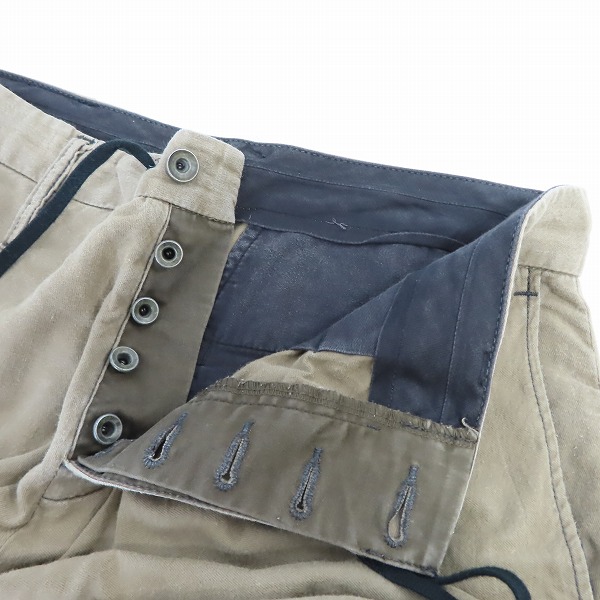 実際に弊社で買取させて頂いたLGB/ルグランブルー ST106/SASRROUEL コットン サルエル パンツ 1106JF/25の画像 5枚目