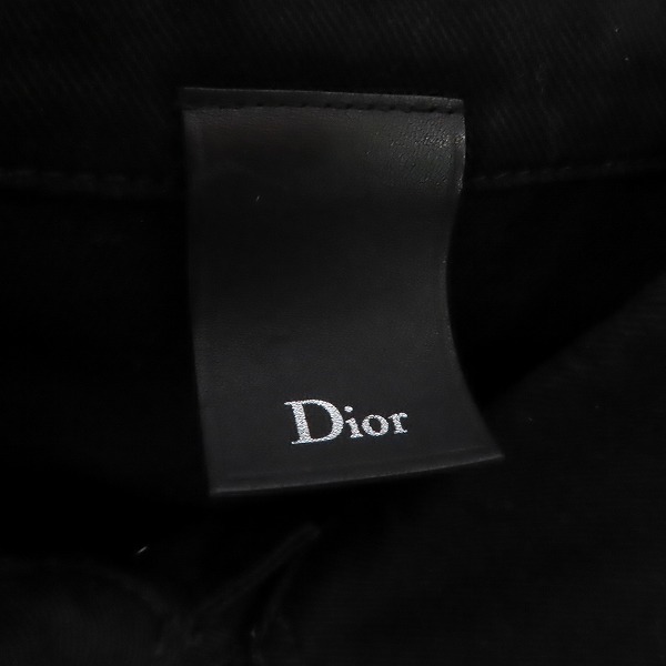 実際に弊社で買取させて頂いた【JPタグ】Dior homme/ディオールオム 17SS デストロイ ダメージ加工 デニムジャケット 763C437T003X/44の画像 2枚目