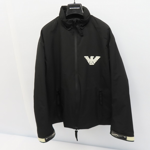 実際に弊社で買取させて頂いたEmporio Armani/エンポリオアルマーニ R-EA-MIX 胸ロゴ ブルゾン 40