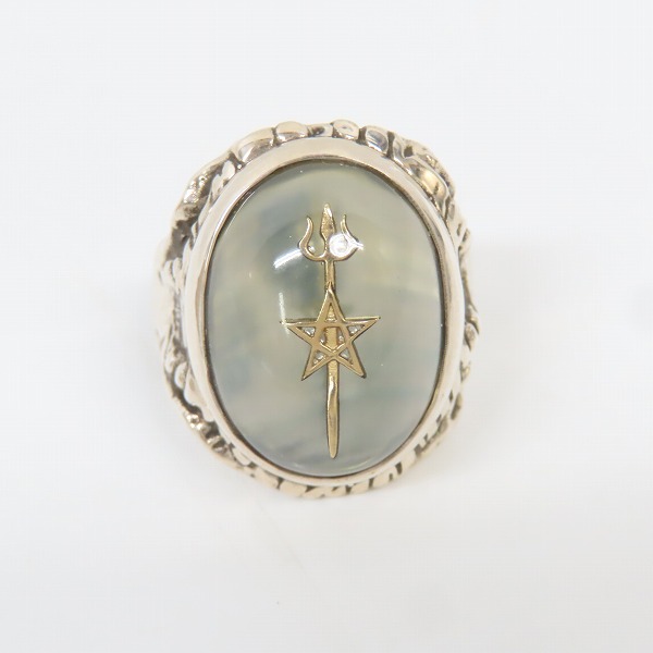 実際に弊社で買取させて頂いたALEX STREETER/アレックスストリーター エンジェルハートリング 惑星シリーズ ネプチューン/18.5-19号の画像 1枚目