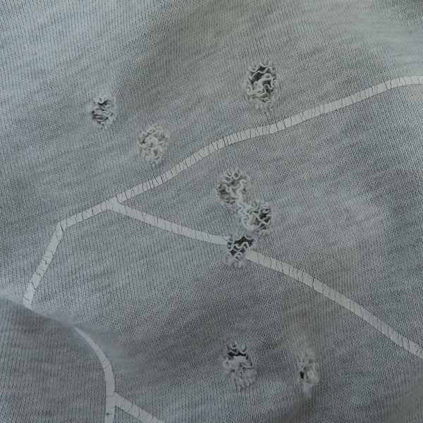 実際に弊社で買取させて頂いたNUMBER (N)INE/ナンバーナイン ロゴ プルオーバー パーカー /3の画像 6枚目