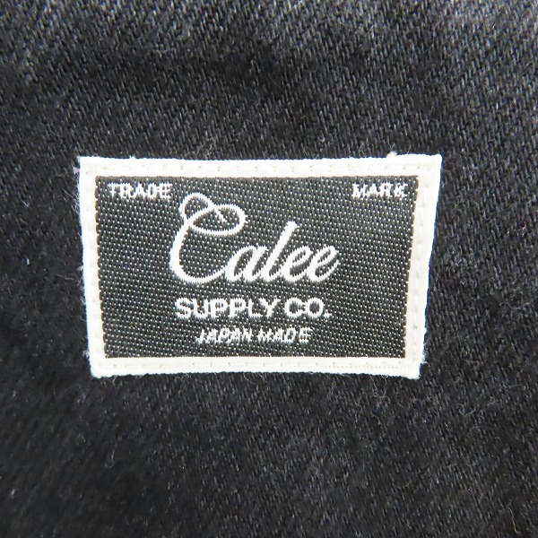 実際に弊社で買取させて頂いたCALEE/キャリー デニム イージーパンツ ブラック/Lの画像 2枚目