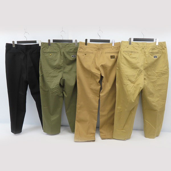 実際に弊社で買取させて頂いたCALEE/キャリー チノパンツ/スラックス 4点セットの画像 1枚目