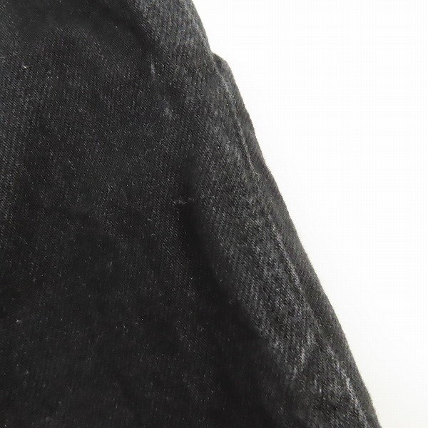 実際に弊社で買取させて頂いたCALEE/キャリー デニム イージーパンツ ブラック/Lの画像 5枚目