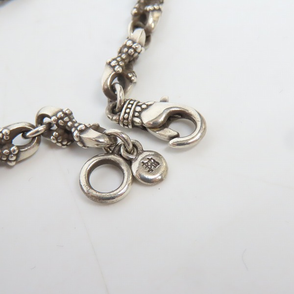 実際に弊社で買取させて頂いた【ギャラ付】Bloody Mary/ブラッディマリー Twisted Crow/ツイステッド クロー チェーンの画像 3枚目