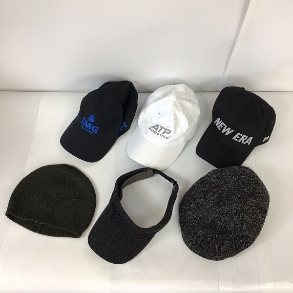 実際に弊社で買取させて頂いた【おまとめ品】UNDER ARMOUR/NIKE/EMPORIO ARMANI 等 キャップ 帽子 ニット帽 他の画像 3枚目