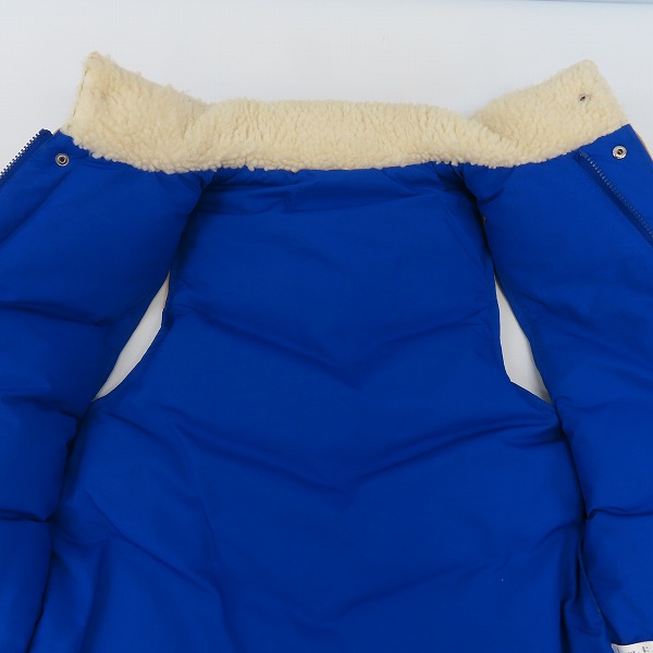 実際に弊社で買取させて頂いたMARBLES/マーブルズ コーデュロイ ナイロン ロゴワッペン ボアベスト/Sの画像 6枚目