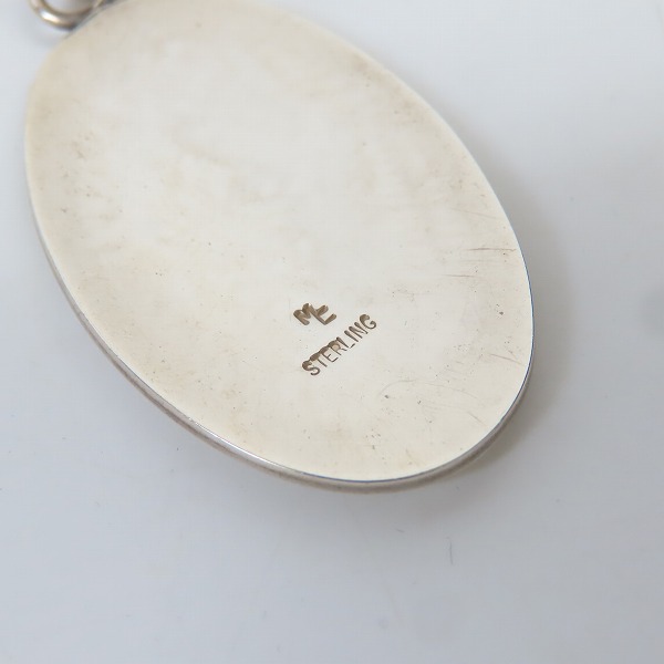 実際に弊社で買取させて頂いたHopi/ホピ族 Marcus Coochwikvia/マーカスクーチウィクヴィヤ作 コヨーテ ペンダント/トップの画像 4枚目