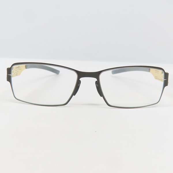 実際に弊社で買取させて頂いたic! berlin/アイシーベルリン gilbert t. メタルフレーム 眼鏡/メガネフレーム/アイウェアの画像 1枚目