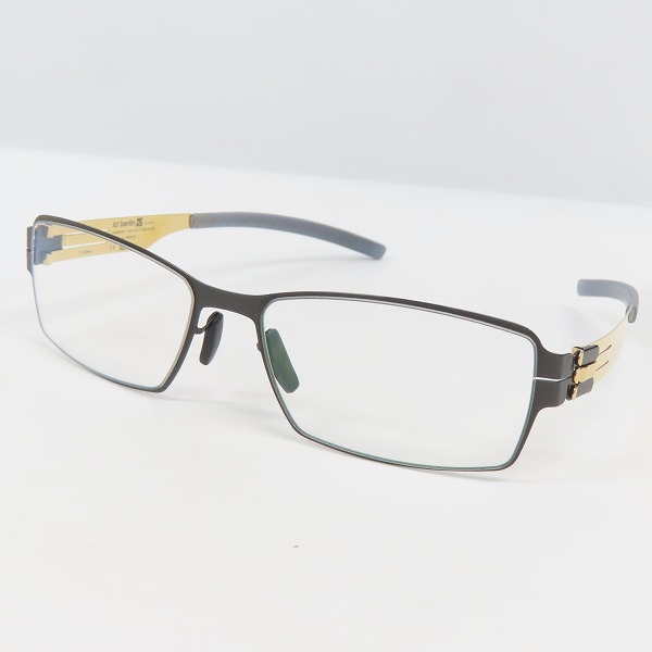 実際に弊社で買取させて頂いたic! berlin/アイシーベルリン gilbert t. メタルフレーム 眼鏡/メガネフレーム/アイウェア