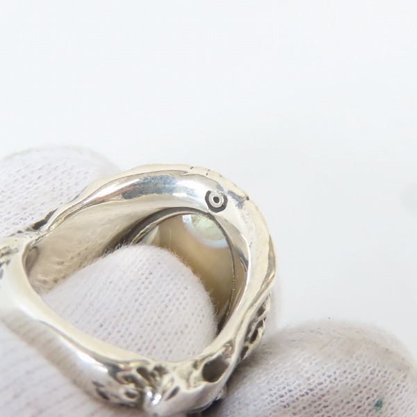 実際に弊社で買取させて頂いたALEX STREETER/アレックスストリーター エンジェルハートリング 惑星シリーズ ネプチューン/18.5-19号の画像 6枚目