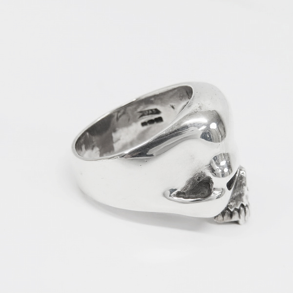 実際に弊社で買取させて頂いたCRAZY PIG/クレイジーピッグ EVIL SKULL エビル スカルリング 18号の画像 4枚目