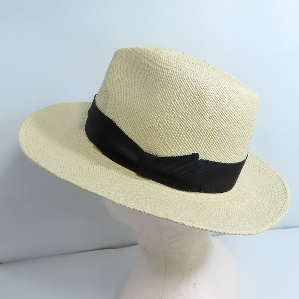 実際に弊社で買取させて頂いたWACKO MARIA×東京 HAT ROCKERS/ワコマリア×トウキョウハットロッカーズ ストローハット パナマハット/XLの画像 2枚目