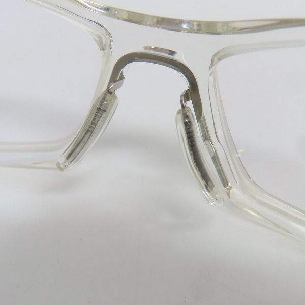 実際に弊社で買取させて頂いたic! berlin/アイシーベルリン resi メタル/セル 眼鏡/メガネフレーム/アイウェア クリアの画像 4枚目