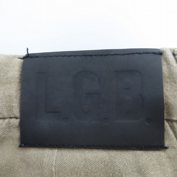 実際に弊社で買取させて頂いたLGB/ルグランブルー ST106/SASRROUEL コットン サルエル パンツ 1106JF/25の画像 2枚目