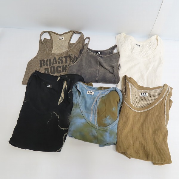 実際に弊社で買取させて頂いた【おまとめ】LGB/ルグランブルー サーマル/プリント等 タンクトップ/ワンピース
