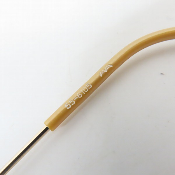 実際に弊社で買取させて頂いたJean Paul GAULTIER/ジャンポールゴルチエ メガネフレーム 55-6105の画像 5枚目