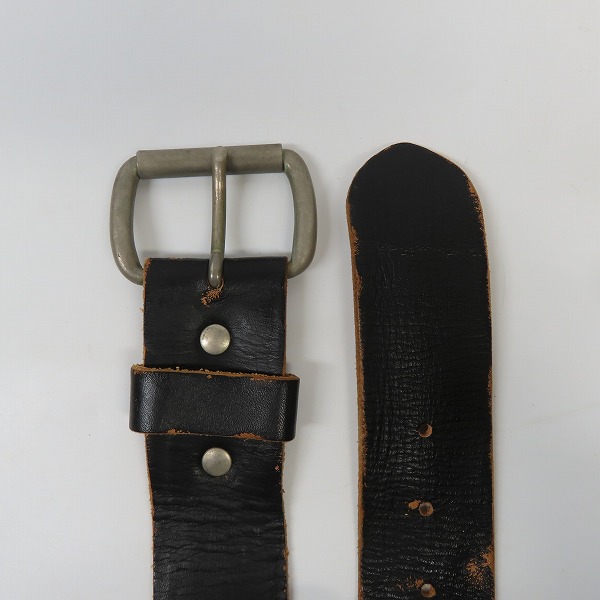 実際に弊社で買取させて頂いたNUMBER (N)INE/ナンバーナイン スタッズ レザーベルトの画像 1枚目