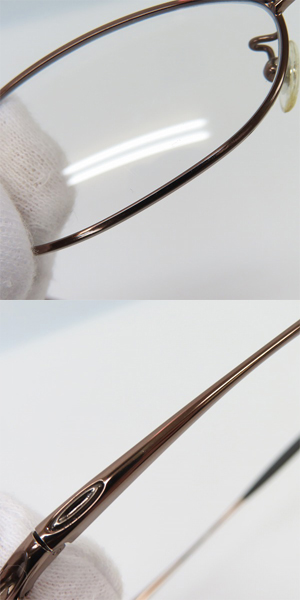 実際に弊社で買取させて頂いたOAKLEY/オークリー intake 2.1/ブラウンクローム メタルフレーム サングラス/眼鏡/メガネフレーム/アイウェア 12-338の画像 9枚目