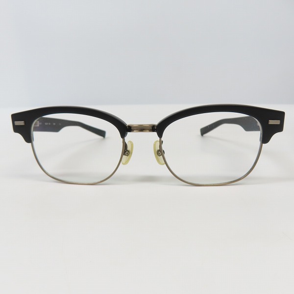 実際に弊社で買取させて頂いた999.9/フォーナインズ 度入り ミックスフレーム 眼鏡/メガネ/アイウェア M-17 9103 16Lの画像 1枚目