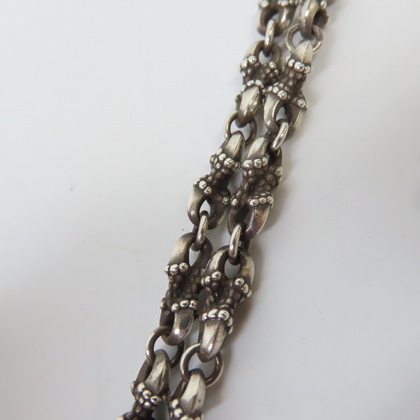 実際に弊社で買取させて頂いた【ギャラ付】Bloody Mary/ブラッディマリー Twisted Crow/ツイステッド クロー チェーンの画像 2枚目